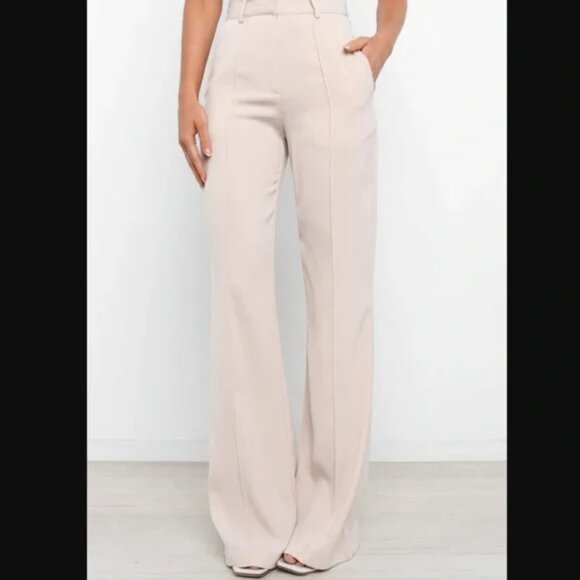 Petal & Pup SNDYS Burland Beige Wide Leg Pants XS - Picture 3 of 12